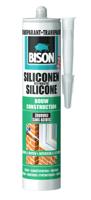 bison siliconenkit bouw transparant koker 300 ml