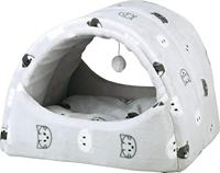 Trixie kattenmand iglo mimi grijs 42x35x35 cm