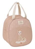 SOPHIE LA GIRAFE Cookie Thermo-toilettas voor kinderen, aanpasbaar aan de wagen, ideaal voor kinderen van 5 tot 14 jaar, comfortabel en veelzijdig, kwaliteit en duurzaamheid, 19 x 14 x 22 cm, beige,