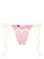 GCDS bas de bikini Heart - Rose