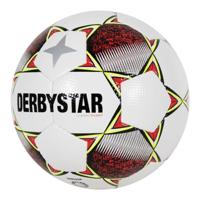 Derbystar Voetbal - Classic Super Light II - Training- en Wedstrijdbal voor Voetbal - 3D Diamond Structuur - Duurzaam PU-materiaal - Hoge Zichtbaarheid - Wit - Maat SL5