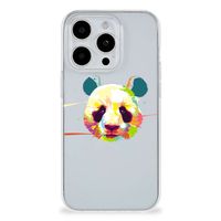 iPhone 15 Pro Max Telefoonhoesje met Naam Panda Color - thumbnail