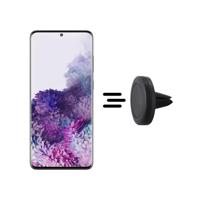 Shop4- Samsung Galaxy S20 Plus Autohouder Magnetische Ventilatierooster Houder Zwart