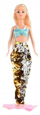 Toi Toys tienerpop zeemeermin junior 30 cm blauw/goud Toi Toys tienerpop zeemeermin junior 30 cm blauw/goud