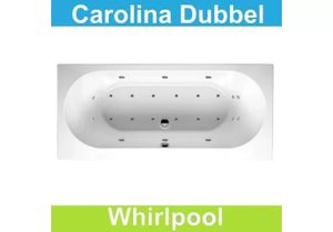 Ligbad Riho Carolina 170 x 80 cm Whirlpool Dubbel systeem Riho