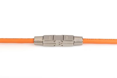 Digitus RJ45-koppeling Netwerk Adapter CAT 6a (losse kabel CAT 7), CAT 6A, CAT 6 [1x LSA - 1x LSA] Zilver