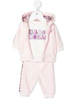 Marc Jacobs Kids survêtement trois pièces à logo imprimé - Rose