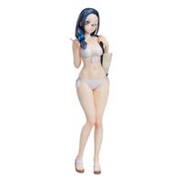 92M Illustration PVC Statue Myopic Sister Date-Chan Swimsuit Ver. Limited Edition 26 Cm