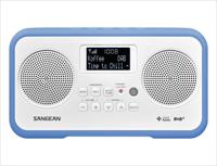 Sangean DPR-77 Radio DAB+, DAB, VHF (FM) Toetsvergrendeling Blauw - thumbnail