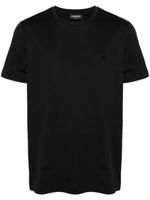 DONDUP t-shirt en coton à logo brodé - Noir