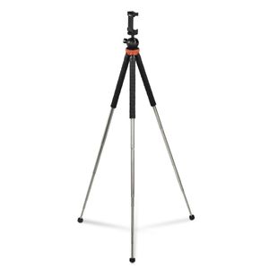 Hama Tripod 1/4 inch Werkhoogte: 23 - 105 cm Zwart, Zilver, Rood Voor smartphones en GoPro