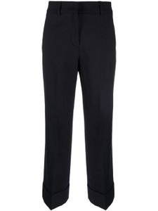 Incotex pantalon de tailleur à plis marqués - Bleu