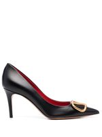 Valentino Garavani escarpins VLogo 85 mm - Noir