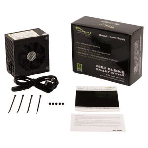 Nanoxia Deep Silence Smart Power power supply unit 600 W ATX Zwart