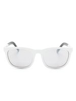 Moncler Eyewear lunettes de soleil Kolligian à monture rectangulaire - Noir