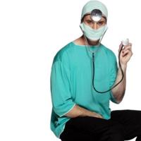 Chirurgen dokters set 3-delig