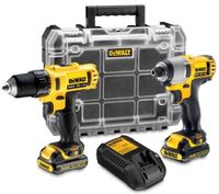 DeWalt DCK211D2T-QW | DCD710 + DCF815 2.0Ah | in TSTAK koffer - DCK211D2T - thumbnail