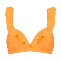 Beachlife ruffle bikini top dames