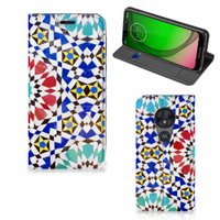 Motorola Moto G7 Play Standcase Mozaïek