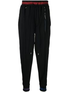 Mastermind World pantalon de jogging à détails rayés - Noir