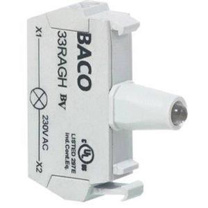 BACO 33RAWL LED-element Wit 12 V/DC, 24 V/DC 1 stuk(s)