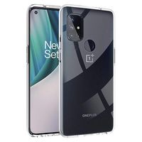 Antislip OnePlus Nord N10 5G TPU Hoesje - Doorzichtig - thumbnail