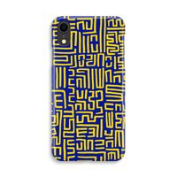 Majorelle Blue Print: iPhone XR Volledig Geprint Hoesje - thumbnail