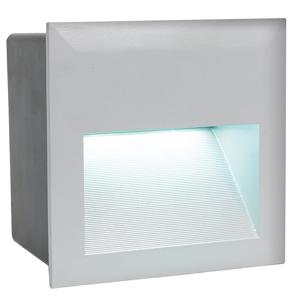 Eglo Led inbouw muurlamp Zimba Square led grijs 95235