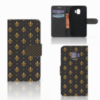 Samsung Galaxy J2 Pro 2018 Telefoon Hoesje Franse Lelie