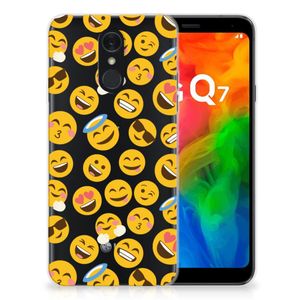 LG Q7 TPU bumper Emoji