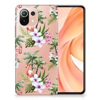 Xiaomi Mi 11 Lite | 11 Lite 5G NE TPU Hoesje Flamingo Palms