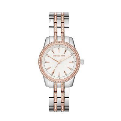 Michael Kors horloge MK4386 Ritz Zilver