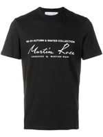 Martine Rose t-shirt à logo imprimé - Noir