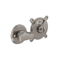 Intersteel WC slot George vrij/bezet nikkel mat
