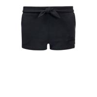 LOOXS 10sixteen slim fit short met zijstreep zwart/wit