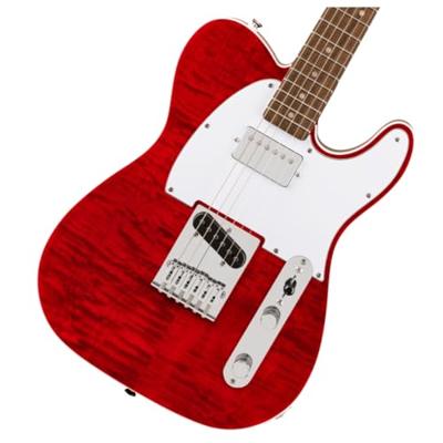 Squier Affinity FMT SH CRT Crimson Red Transparent - Elektrische gitaar