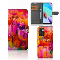 Hoesje Xiaomi Redmi 10 Tulips - thumbnail