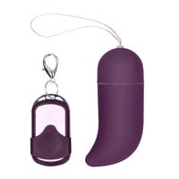 Wireless Vibrating G-Spot Egg - Big - Purple