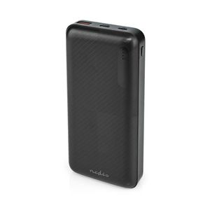 Nedis UPBKPD20000BK Powerbank 20000 Mah 1.5 / 2.0 / 3.0 A Outputs: 2 Output: 1x Usb-a / 1x Usb-c™ Inputs: 1x Micro Usb / 1x Usb-c™ Pd2.0 18w Lithium-polymeer