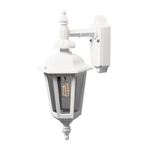 Konstsmide Pallas Down 519-250 Buitenlamp (wand) Spaarlamp, LED E27 60 W Wit