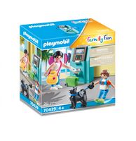 PLAYMOBIL PLAYMOBIL Family Fun Vakantiegangers met geldautomaat