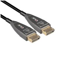 club3D CAC-1079 DisplayPort-kabel DisplayPort Aansluitkabel DisplayPort-stekker 20.00 m Zwart