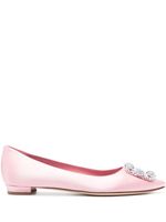 Manolo Blahnik ballerines Hangisi - Rose - thumbnail