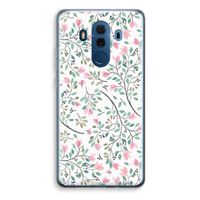 Sierlijke bloemen: Huawei Mate 10 Pro Transparant Hoesje - thumbnail