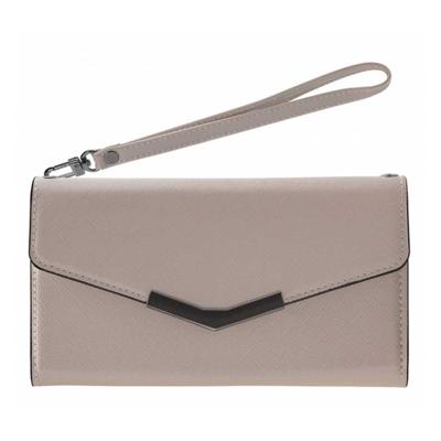 Mobilize - iPhone 11 Hoesje - Clutch Case Slangen Beige