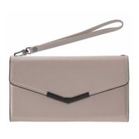 Mobilize - iPhone 11 Hoesje - Clutch Case Slangen Beige