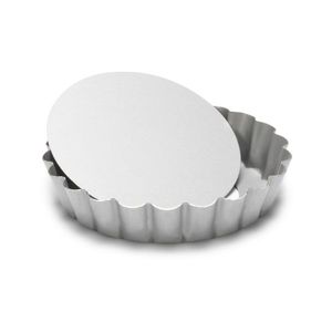 Patisse Mini Quichevorm Silver Top ø 10 cm