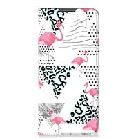 Motorola Moto G22 Hoesje maken Flamingo Triangle