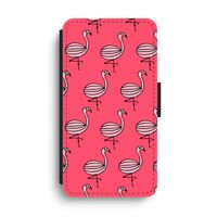 Flamingo: iPhone XS Max Flip Hoesje - thumbnail