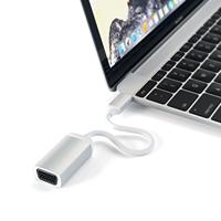 SATECHI Type-C Vga USB-C Kabel Adapter 1080P/60Hz - Voor M2/ M1 Macbook Pro/Air, M2/ M1 iPad Pro/Air, M2 Mac Mini, iMac M1 (Zilver)